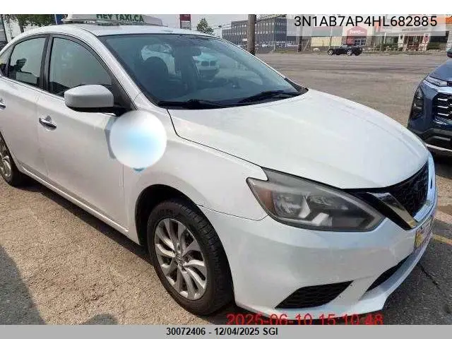 3N1AB7AP4HL682885 2017 Nissan Sentra S/Sv/Sr/Sl