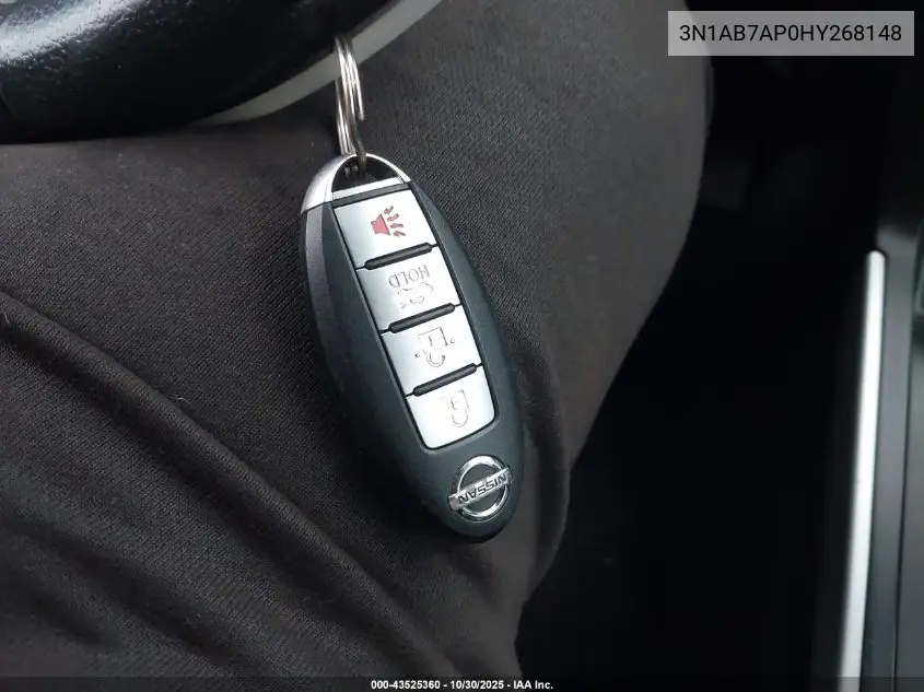 3N1AB7AP0HY268148 2017 Nissan Sentra Sv