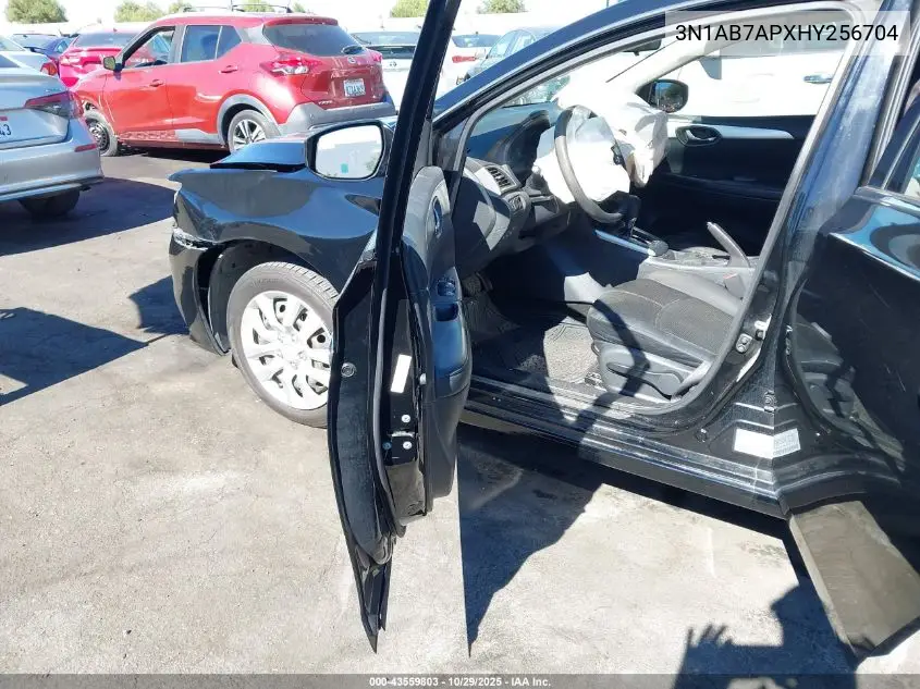 3N1AB7APXHY256704 2017 Nissan Sentra S