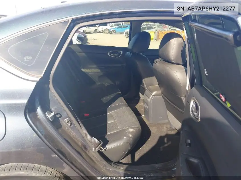 3N1AB7AP6HY212277 2017 Nissan Sentra Sl