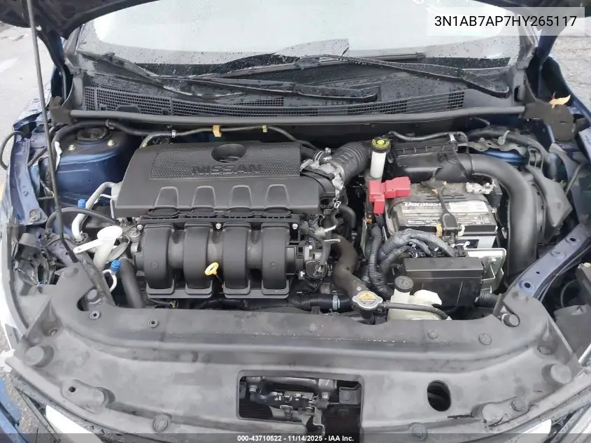 3N1AB7AP7HY265117 2017 Nissan Sentra S