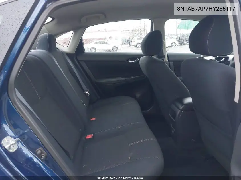 3N1AB7AP7HY265117 2017 Nissan Sentra S