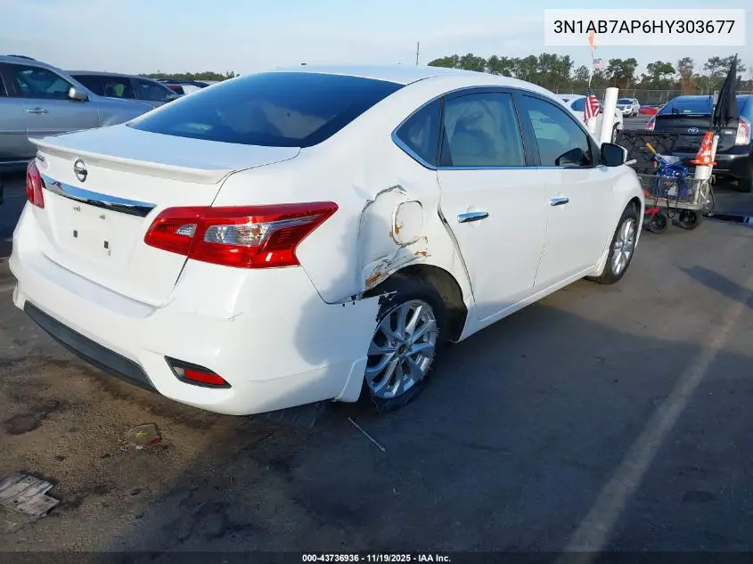 3N1AB7AP6HY303677 2017 Nissan Sentra S