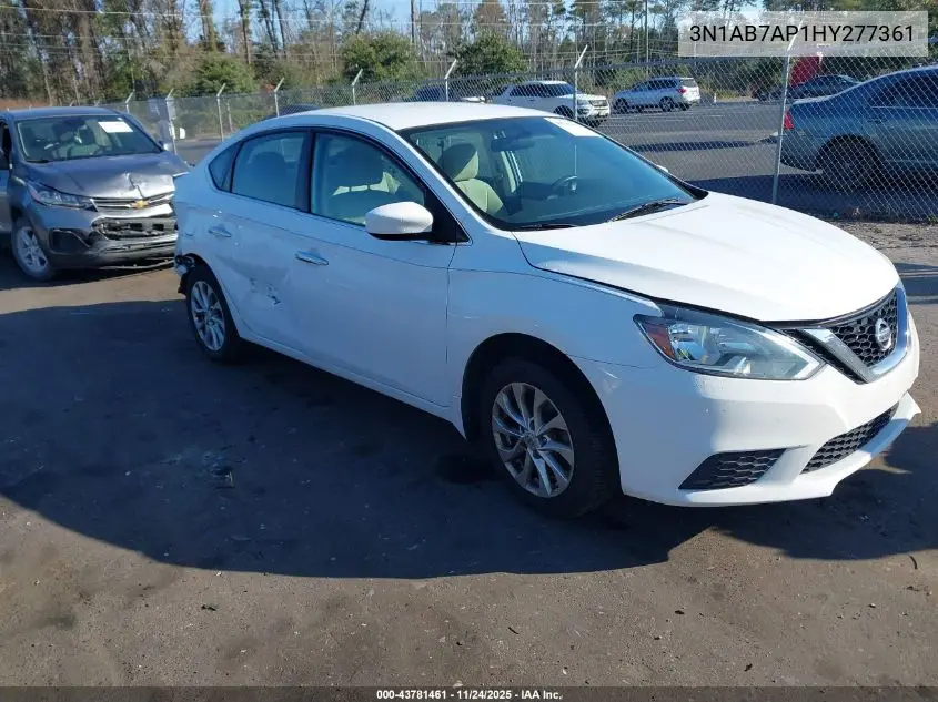 3N1AB7AP1HY277361 2017 Nissan Sentra S