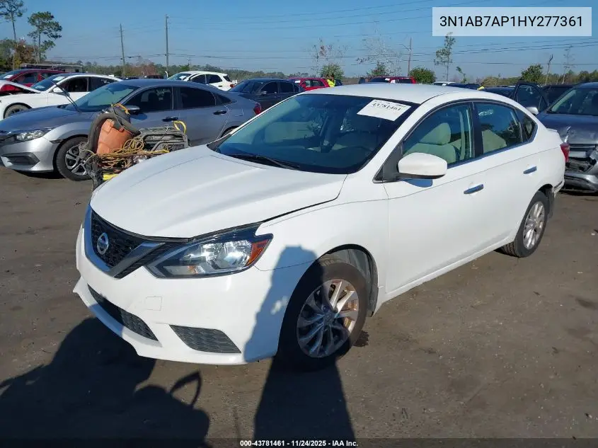 3N1AB7AP1HY277361 2017 Nissan Sentra S