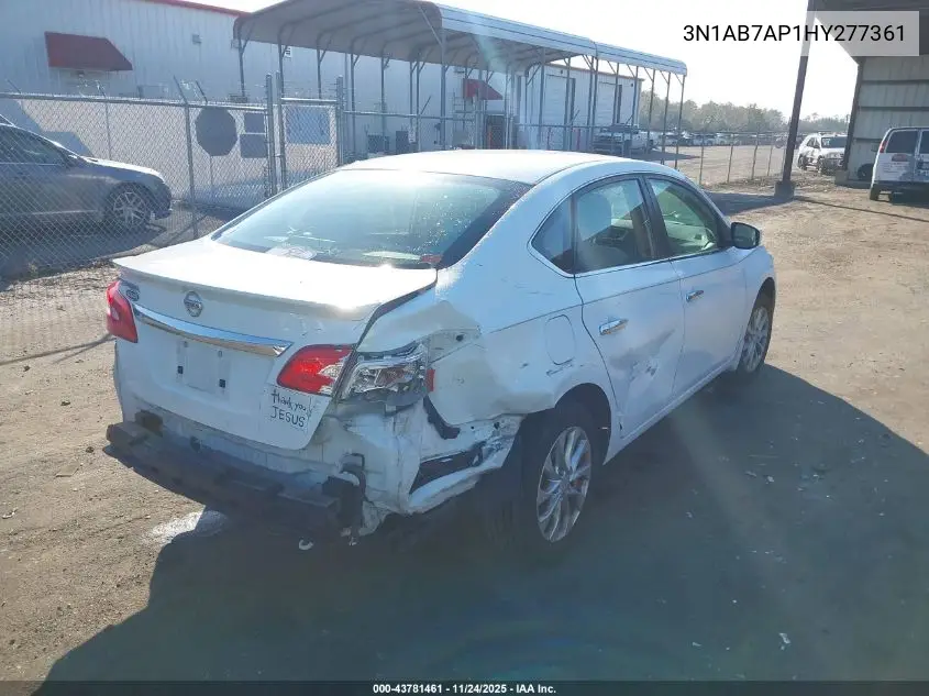 3N1AB7AP1HY277361 2017 Nissan Sentra S