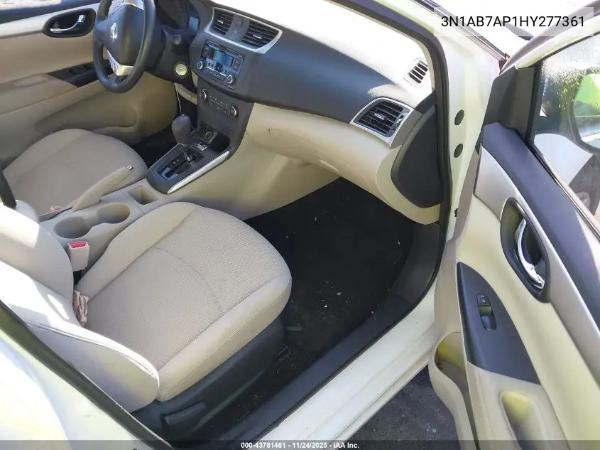 3N1AB7AP1HY277361 2017 Nissan Sentra S