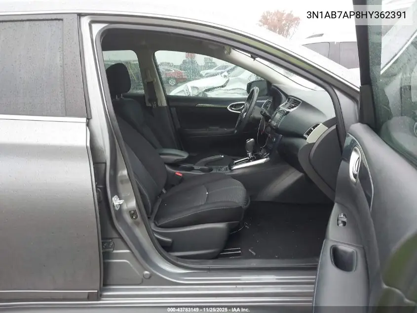3N1AB7AP8HY362391 2017 Nissan Sentra Sr
