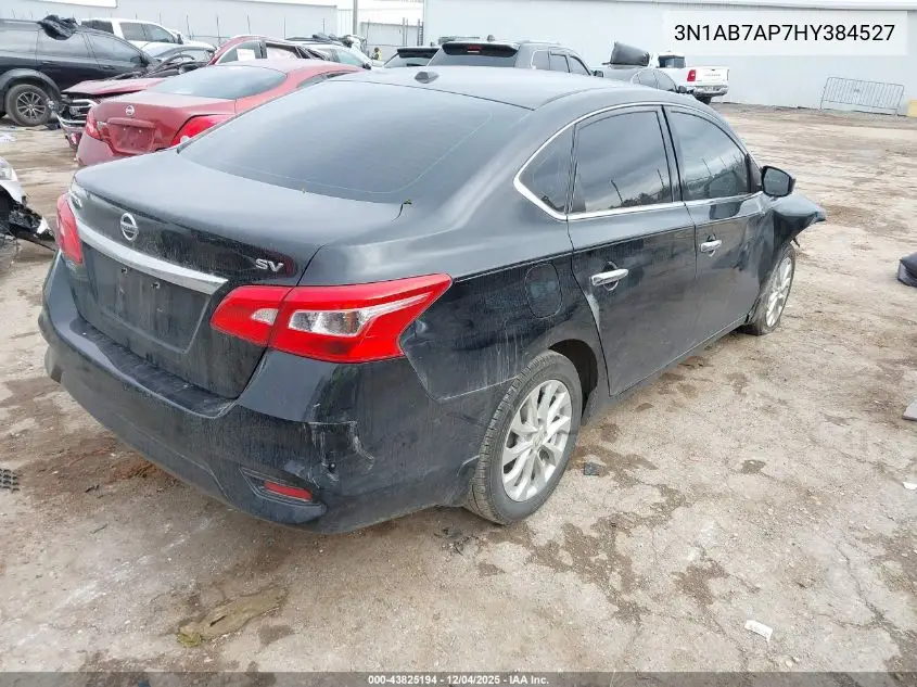 3N1AB7AP7HY384527 2017 Nissan Sentra Sv
