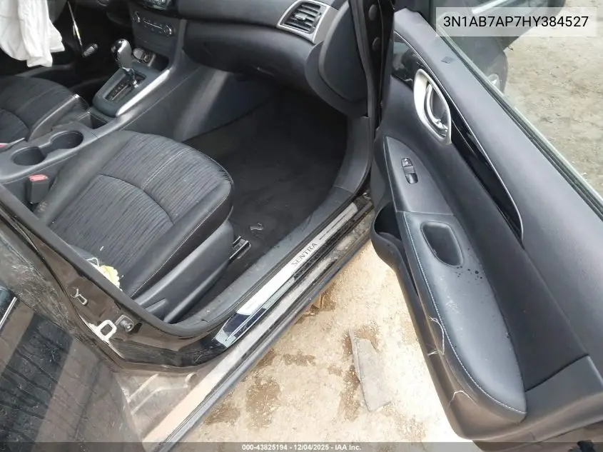 3N1AB7AP7HY384527 2017 Nissan Sentra Sv