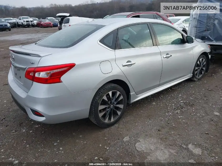 3N1AB7AP8HY256006 2017 Nissan Sentra Sr