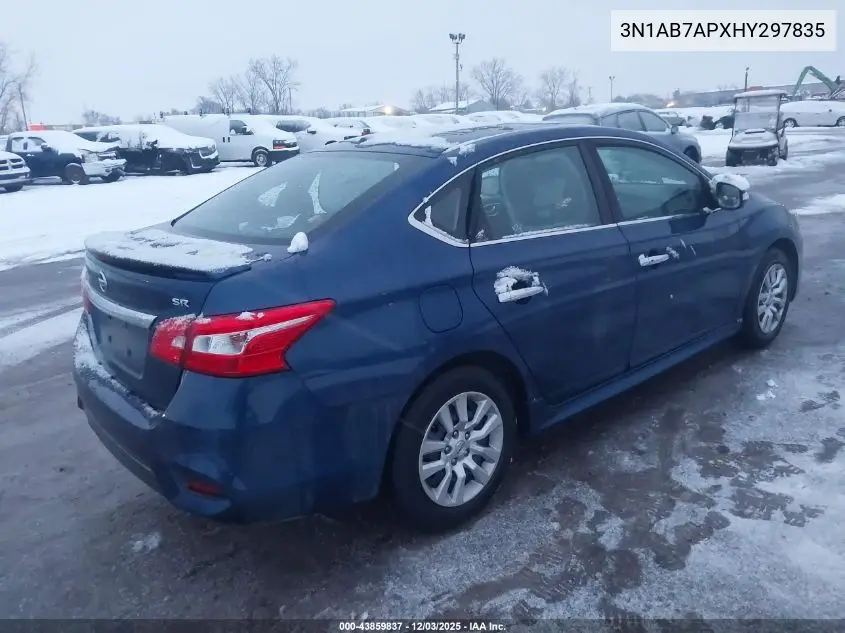 3N1AB7APXHY297835 2017 Nissan Sentra Sr
