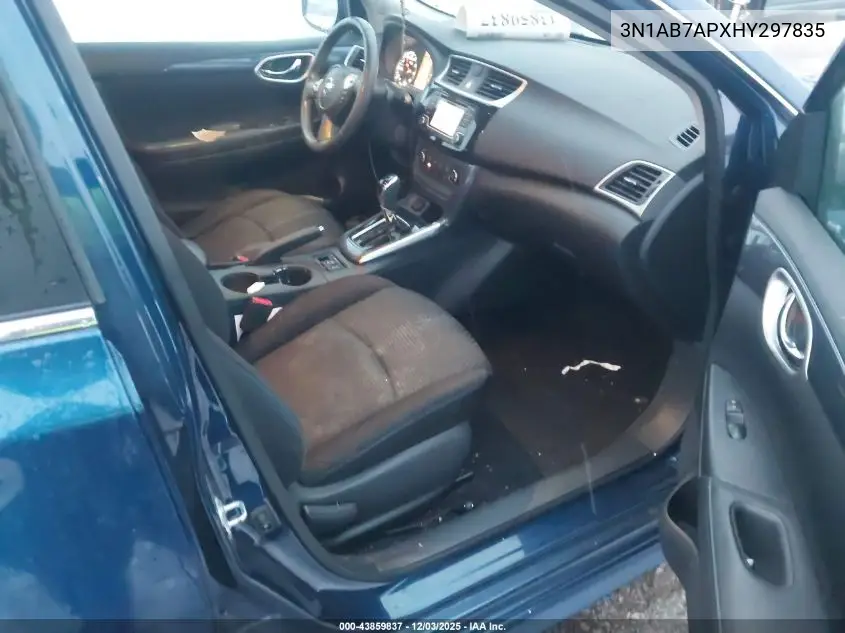 3N1AB7APXHY297835 2017 Nissan Sentra Sr