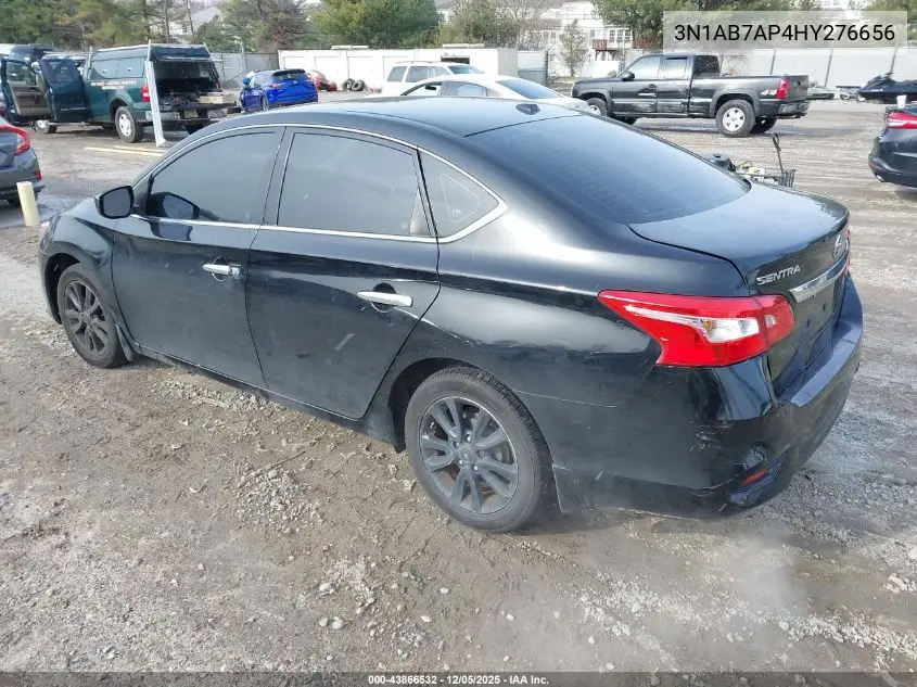 3N1AB7AP4HY276656 2017 Nissan Sentra Sv