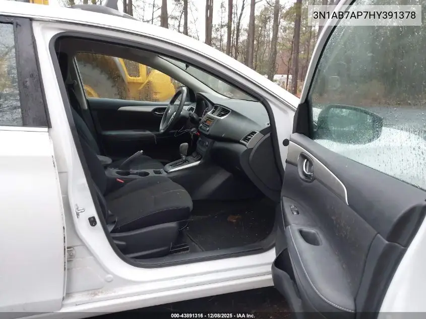 3N1AB7AP7HY391378 2017 Nissan Sentra S