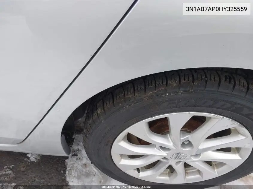 3N1AB7AP0HY325559 2017 Nissan Sentra Sv