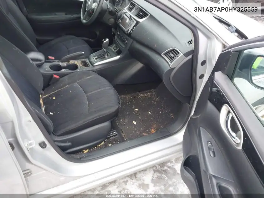 3N1AB7AP0HY325559 2017 Nissan Sentra Sv