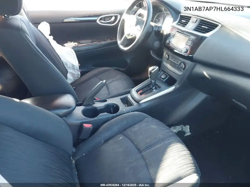 3N1AB7AP7HL664333 2017 Nissan Sentra Sv