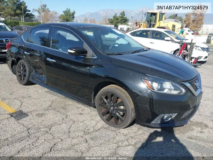 3N1AB7AP1HY324579 2017 Nissan Sentra Sr