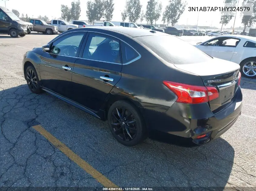 3N1AB7AP1HY324579 2017 Nissan Sentra Sr