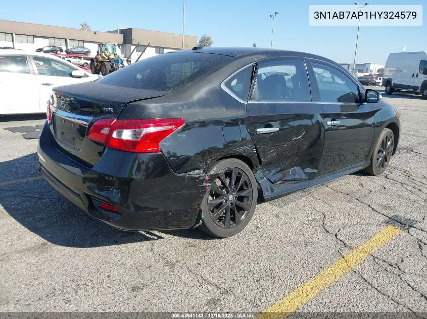 3N1AB7AP1HY324579 2017 Nissan Sentra Sr