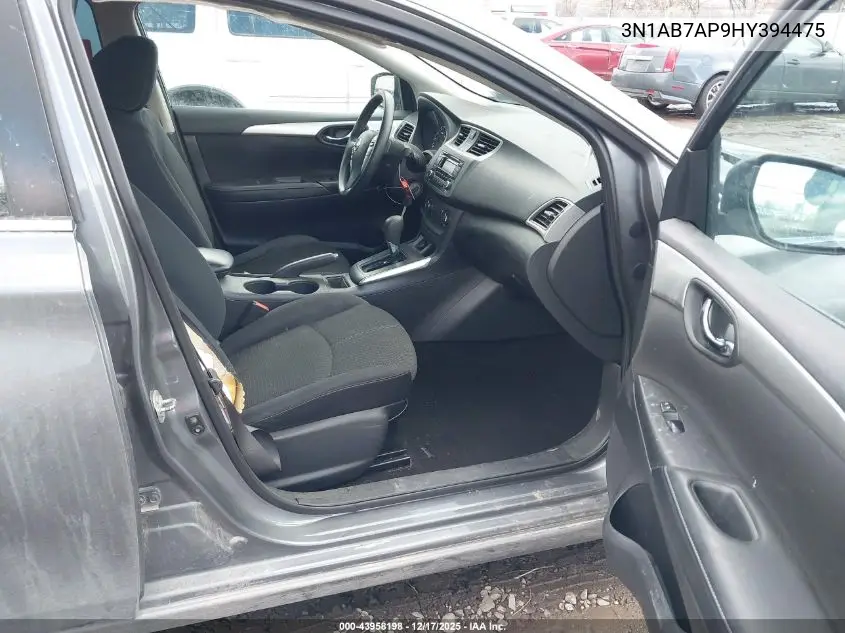 3N1AB7AP9HY394475 2017 Nissan Sentra S