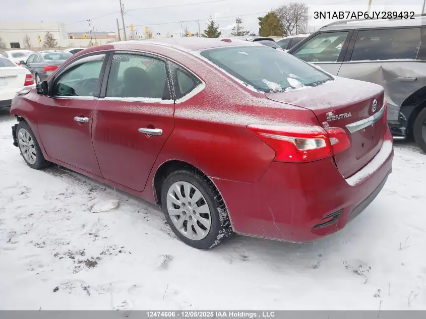 3N1AB7AP6JY289432 2018 Nissan Sentra