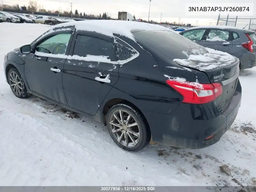 3N1AB7AP3JY260874 2018 Nissan Sentra S/Sv/Sr/Sl