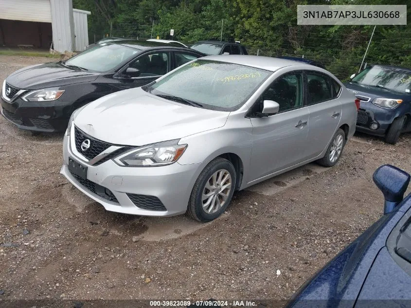 2018 Nissan Sentra S/Sv/Sr/Sl VIN: 3N1AB7AP3JL630668 Lot: 39823089