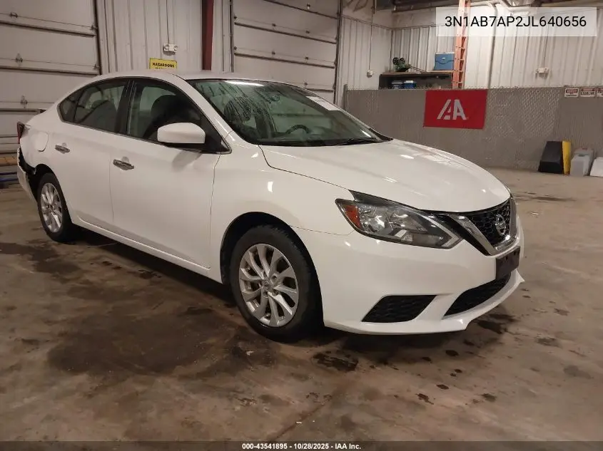 3N1AB7AP2JL640656 2018 Nissan Sentra Sv