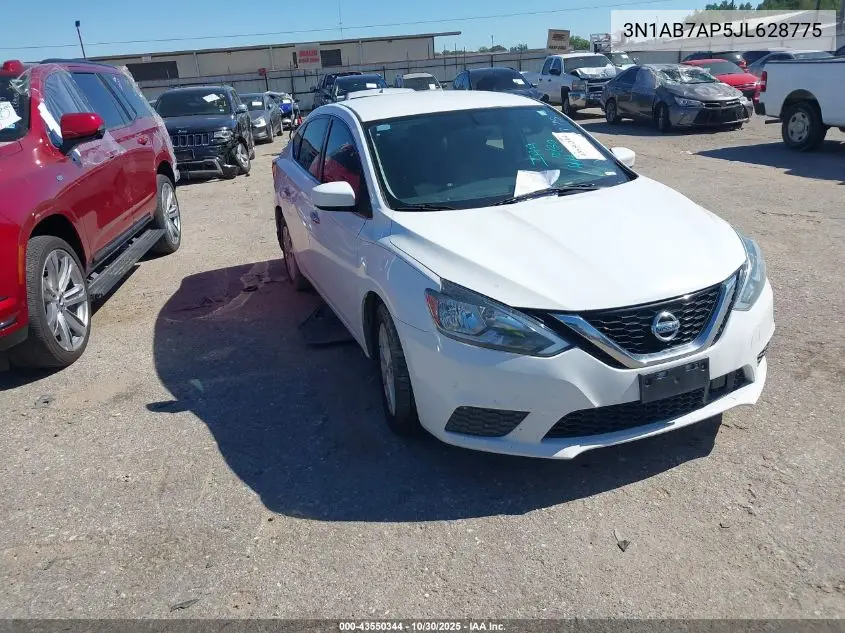 3N1AB7AP5JL628775 2018 Nissan Sentra Sv