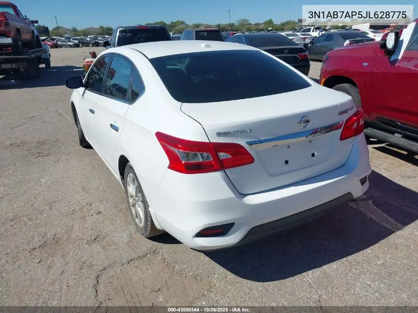 3N1AB7AP5JL628775 2018 Nissan Sentra Sv