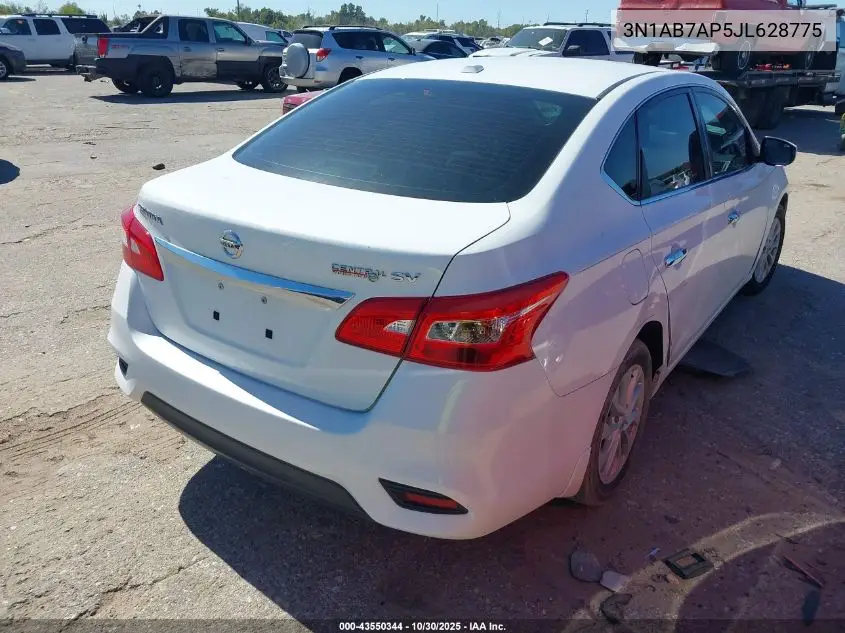 3N1AB7AP5JL628775 2018 Nissan Sentra Sv