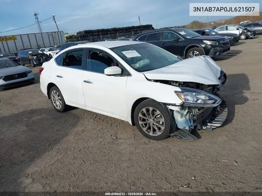 3N1AB7AP0JL621507 2018 Nissan Sentra Sv