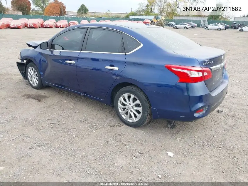 3N1AB7AP2JY211682 2018 Nissan Sentra Sv