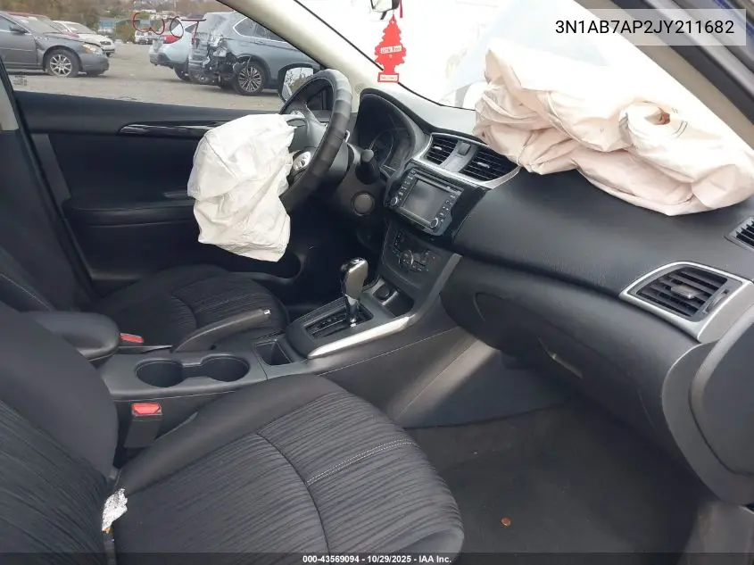3N1AB7AP2JY211682 2018 Nissan Sentra Sv