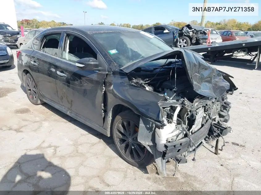 3N1AB7AP7JY271358 2018 Nissan Sentra Sr