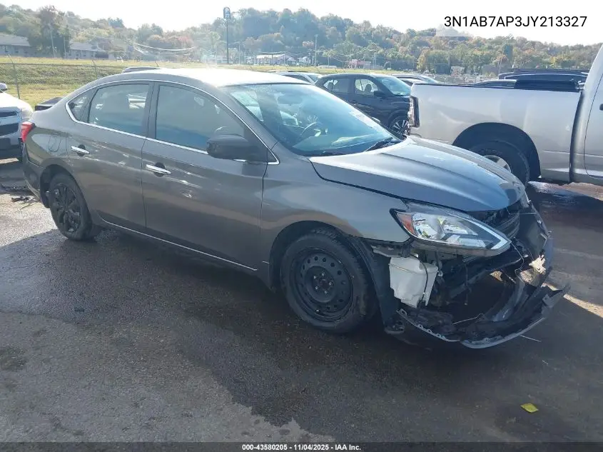 3N1AB7AP3JY213327 2018 Nissan Sentra S