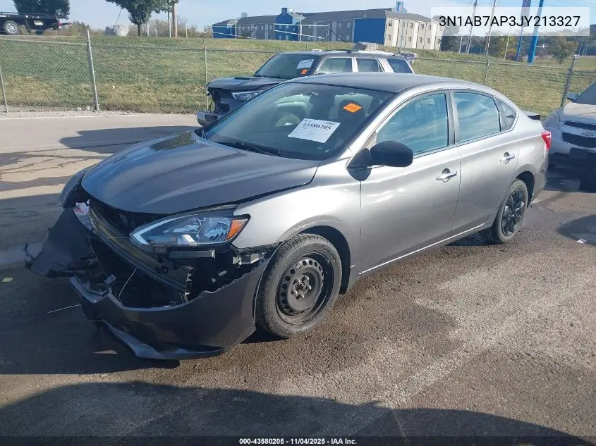 3N1AB7AP3JY213327 2018 Nissan Sentra S