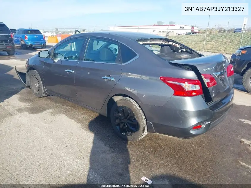 3N1AB7AP3JY213327 2018 Nissan Sentra S