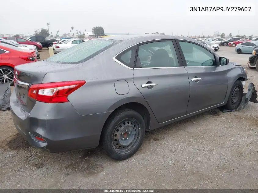 3N1AB7AP9JY279607 2018 Nissan Sentra S