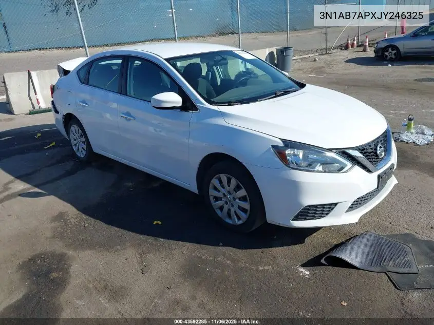 3N1AB7APXJY246325 2018 Nissan Sentra S