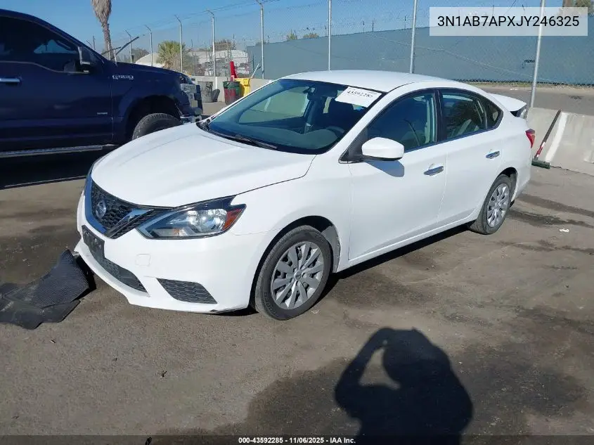 3N1AB7APXJY246325 2018 Nissan Sentra S