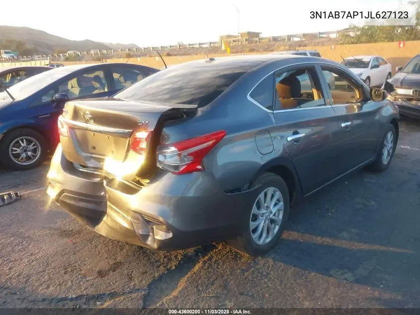 3N1AB7AP1JL627123 2018 Nissan Sentra Sv