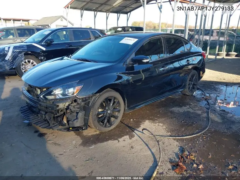 3N1AB7AP1JY279133 2018 Nissan Sentra Sr