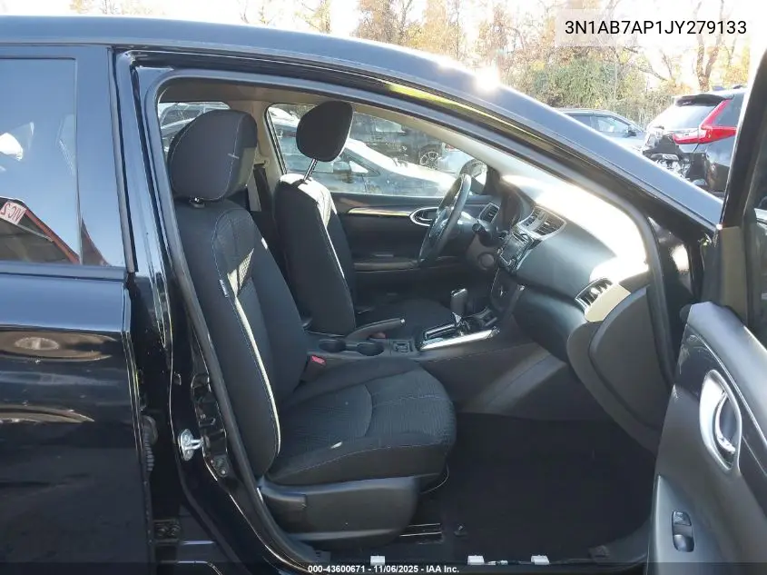 3N1AB7AP1JY279133 2018 Nissan Sentra Sr