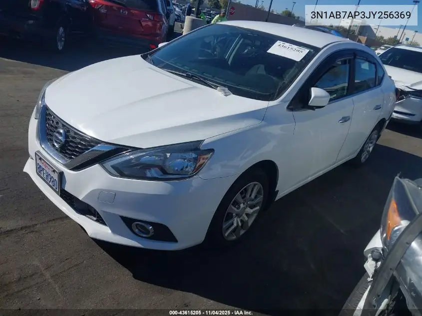 3N1AB7AP3JY256369 2018 Nissan Sentra S