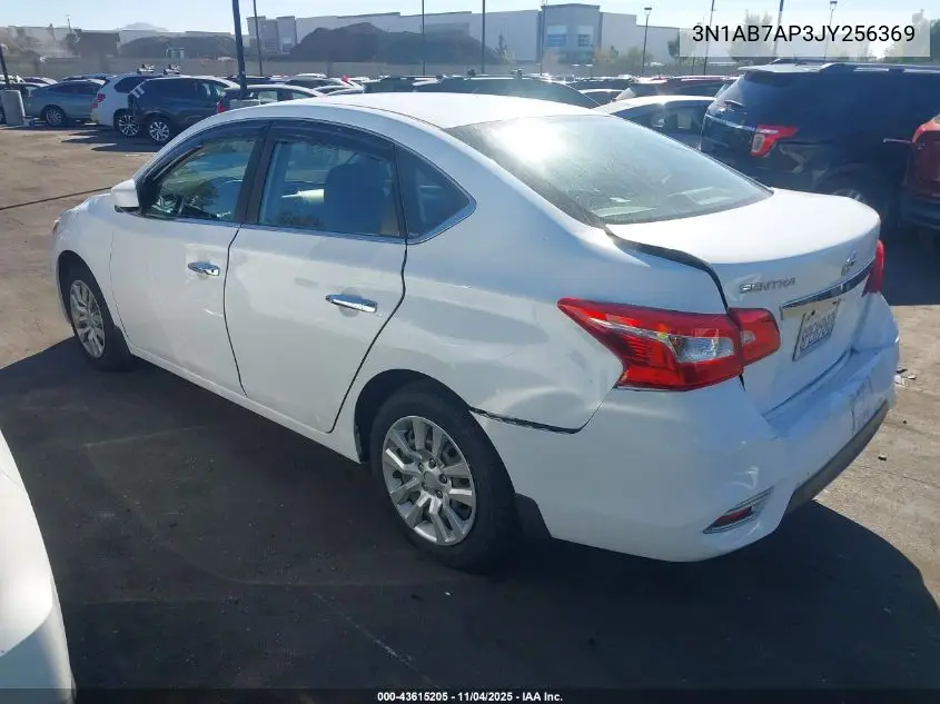 3N1AB7AP3JY256369 2018 Nissan Sentra S
