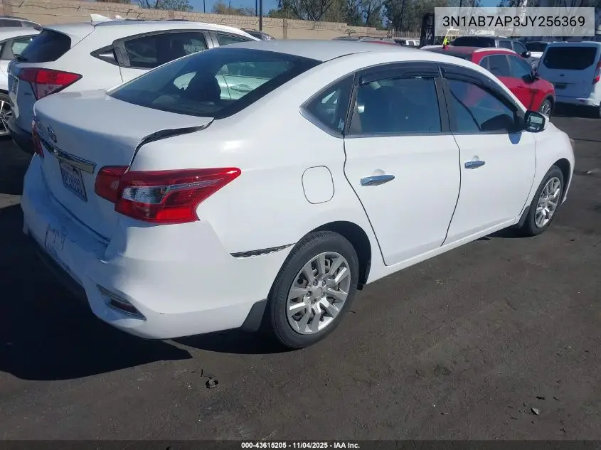 3N1AB7AP3JY256369 2018 Nissan Sentra S
