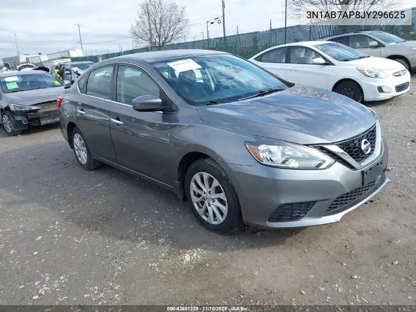 3N1AB7AP8JY296625 2018 Nissan Sentra Sv